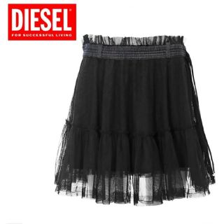 ディーゼル(DIESEL)の新品ディーゼル DIESEL スカート ヒラヒラ ミニ(ミニスカート)