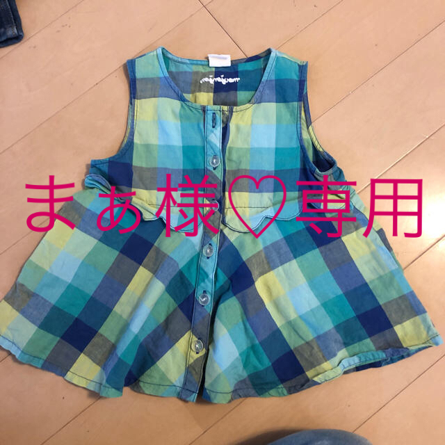 mou jon jon(ムージョンジョン)の訳あり♡mou jonjon チュニック キッズ/ベビー/マタニティのキッズ服女の子用(90cm~)(その他)の商品写真