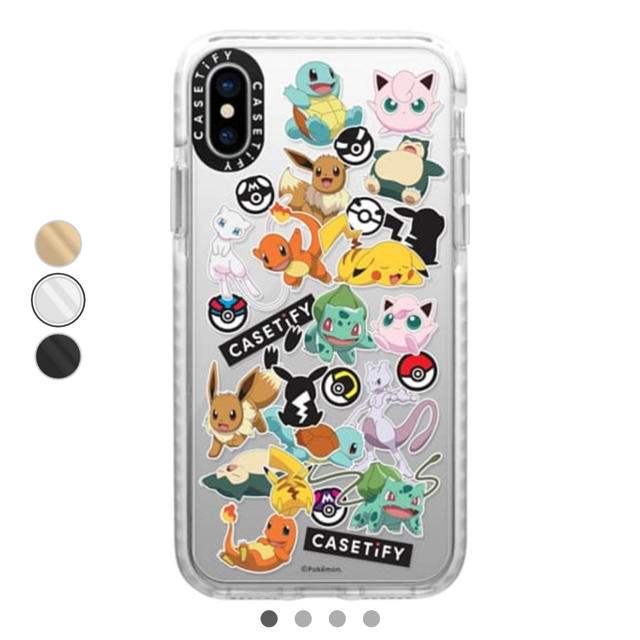 iphone  ケース XS X ポケモン pokemon クリア