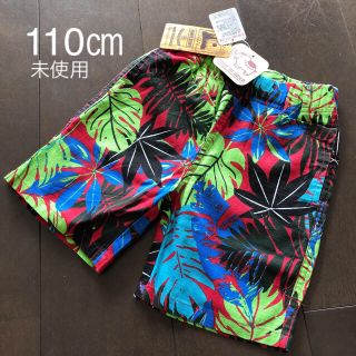 【新品未使用】ボタニカル ハーフパンツ☆110㎝(パンツ/スパッツ)