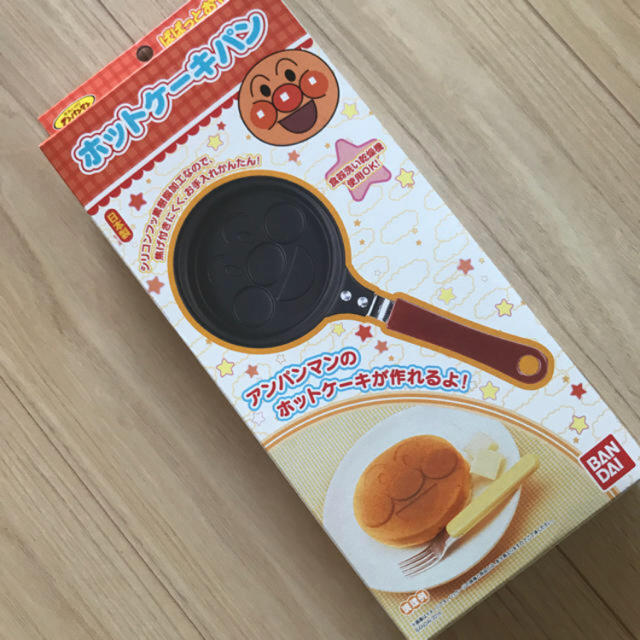 アンパンマン(アンパンマン)の新品‼️ アンパンマン ホットケーキパン  インテリア/住まい/日用品のキッチン/食器(調理道具/製菓道具)の商品写真