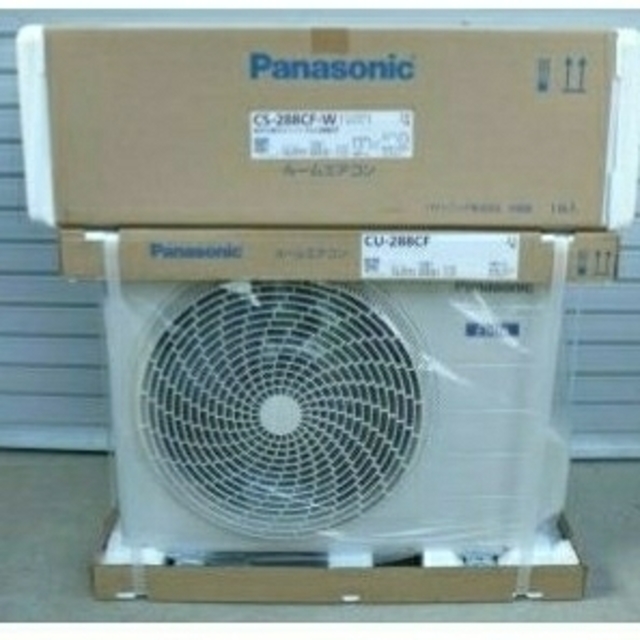 【値下げ】新品未開封 Panasonic CS-288CF 10畳用エアコン冷暖房/空調