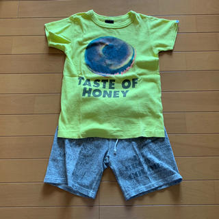 グルービーカラーズ(Groovy Colors)のグルービーカラーズ Tシャツ&半パンツ セット 130(Tシャツ/カットソー)