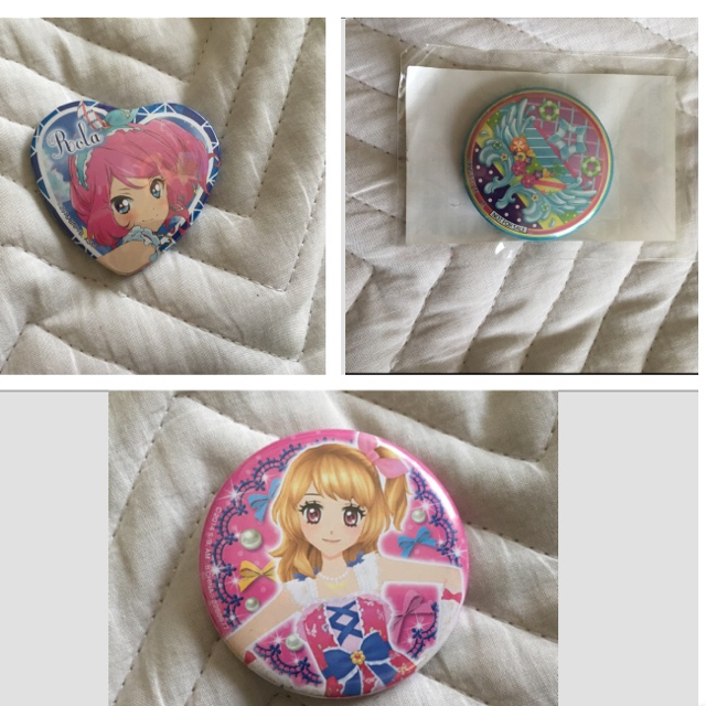 アイカツ!(アイカツ)のいちご様専用 エンタメ/ホビーのアニメグッズ(バッジ/ピンバッジ)の商品写真