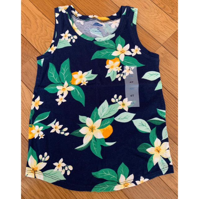 Old Navy(オールドネイビー)の新品 タンクトップ  値下げ！ キッズ/ベビー/マタニティのキッズ服女の子用(90cm~)(Tシャツ/カットソー)の商品写真