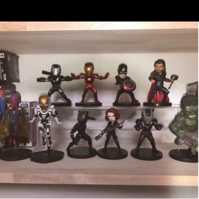 MARVEL アベンジャーズ Qposket フィギュア 開封済 セット