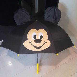 ディズニー(Disney)のミッキー 耳付き傘 47cm(傘)