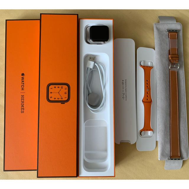 Apple Watch(アップルウォッチ)のアップルウォッチApple Watch エルメスHERMES SERIES4 スマホ/家電/カメラのスマートフォン/携帯電話(その他)の商品写真