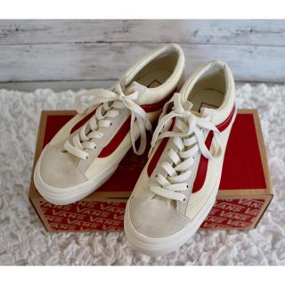 ヴァンズ(VANS)の【未使用】VANS Style36 Marshmallow 24cm(スニーカー)