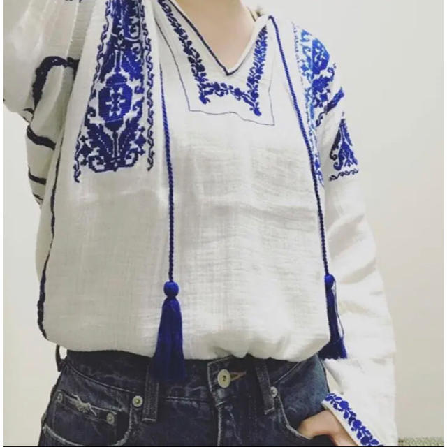 イザベルマラン ISABEL MARANT ETOILE 刺繍 ブラウス | www