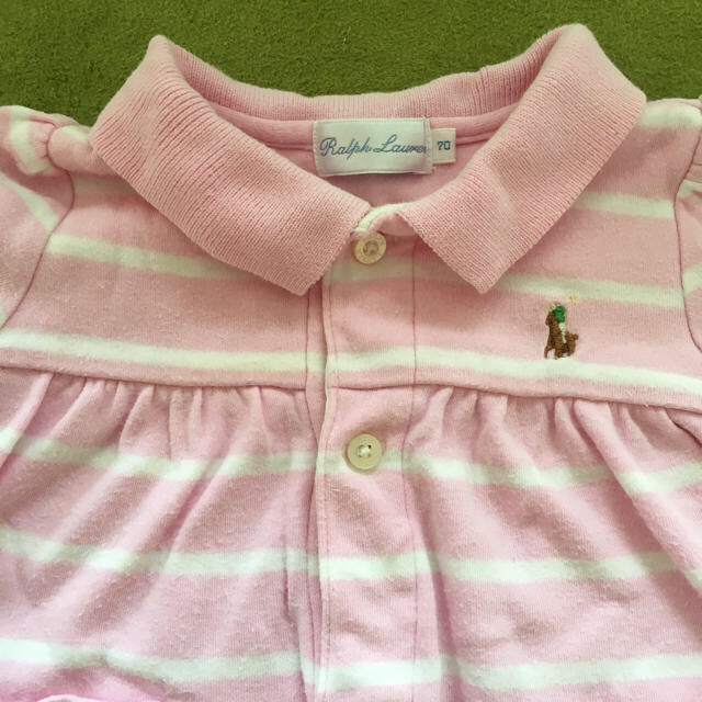 Ralph Lauren(ラルフローレン)のラルフローレン カバーオール ロンパース キッズ/ベビー/マタニティのベビー服(~85cm)(カバーオール)の商品写真