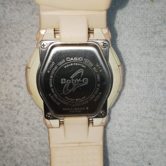 Baby-G(ベビージー)のカシオ Baby-G BGT-200J-4AJF 電波ソーラー レディースのファッション小物(腕時計)の商品写真