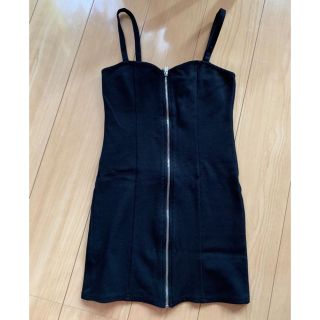 エイチアンドエム(H&M)のりんご様専用♡ベアワンピース  タイトワンピ ミニワンピ H&M zara (ミニワンピース)