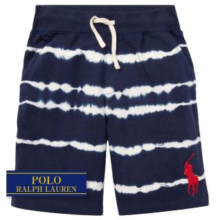 ラルフローレン(Ralph Lauren)の☆新品☆160 ラルフローレン ショートパンツ ブルーマルチ 4745(パンツ/スパッツ)