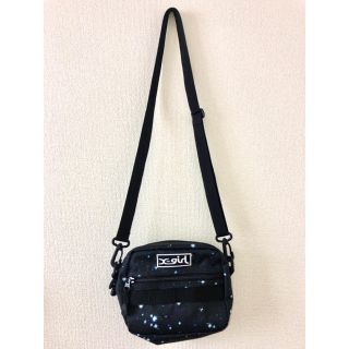 エックスガール(X-girl)のX-girl  BOX LOGO SHOULDER BAG(ショルダーバッグ)