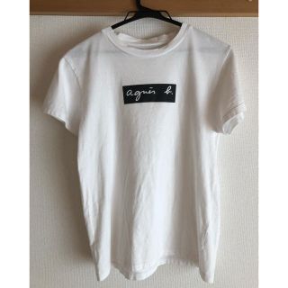 アニエスベー(agnes b.)のアニエスベー ボックスロゴ Tシャツ(Tシャツ/カットソー(半袖/袖なし))