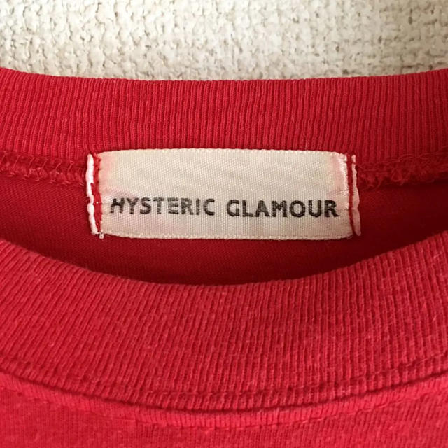 HYSTERIC GLAMOUR 長袖 Tシャツ 赤 フリーサイズ 90's