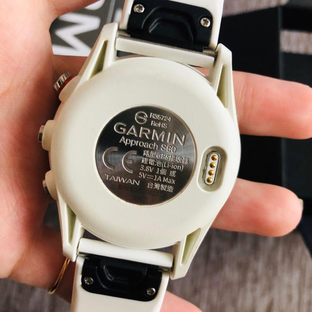 GARMIN(ガーミン)の美品 GARMIN 腕時計 ガーミン s60 スポーツ/アウトドアのゴルフ(その他)の商品写真