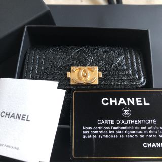 シャネル(CHANEL)の75600円購入 CHANEL キーケース ブラック(キーケース)