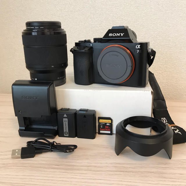 好きに SONY - SONY α7 ズームレンズキットILCE-7K その他おまけ付き ...
