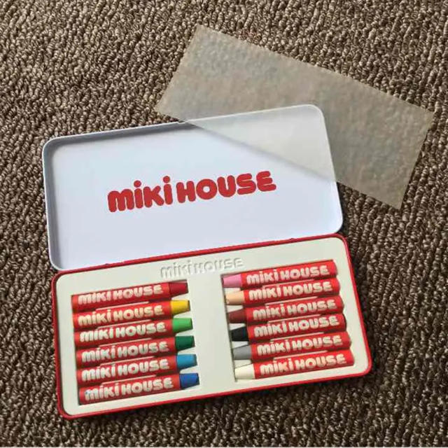 mikihouse(ミキハウス)の⭐︎mikihouse クレヨン インテリア/住まい/日用品の文房具(ペン/マーカー)の商品写真