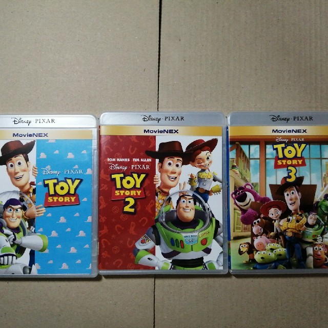 Disney(ディズニー)の早い者勝ち　Blu-ray　トイストーリー　1.2.3  国内正規品　未再生　 エンタメ/ホビーのDVD/ブルーレイ(キッズ/ファミリー)の商品写真