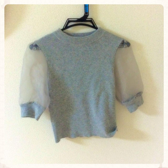SNIDEL(スナイデル)のsnidel ニットトップス レディースのトップス(Tシャツ(半袖/袖なし))の商品写真
