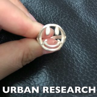 アーバンリサーチ(URBAN RESEARCH)のお値下げしました！【アーバンリサーチ】スマイル モチーフリング(リング(指輪))