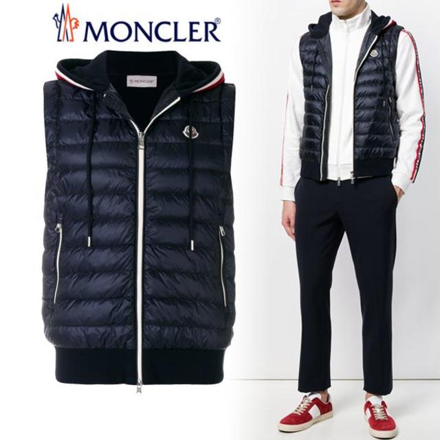 楽天カード分割】 MONCLER 5 専用 - MONCLER ネイビー S size ダウン