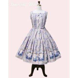 Innocent World - Innocent World☆Antique VioletフリルJSK Innocent World - Innocent World☆Antique VioletフリルJSK