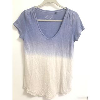 ユナイテッドアローズ(UNITED ARROWS)のほぼ新品★ セール！ 値下 R95th 麻100% Tシャツ カットソー リネン(Tシャツ(半袖/袖なし))