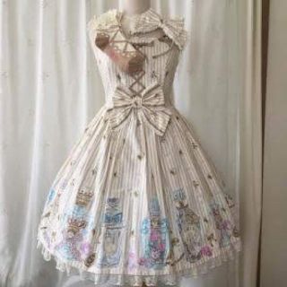 アンジェリックプリティー(Angelic Pretty)のAngelic pretty   涙のグラスボトルJSKセット(ひざ丈ワンピース)