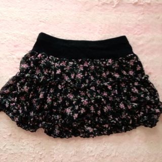 花柄 フリル ショーパン(ショートパンツ)