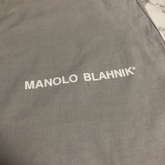 MANOLO BLAHNIK(マノロブラニク)の■マノロブラニク  ショップ保存袋 レディースのバッグ(ショップ袋)の商品写真