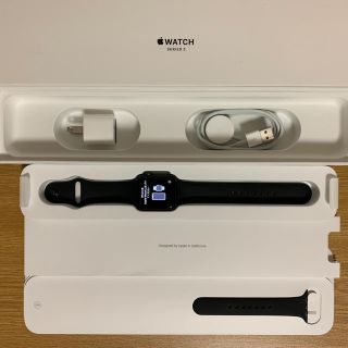 アップルウォッチ(Apple Watch)のapple watch series3 GPS 42mm (その他)