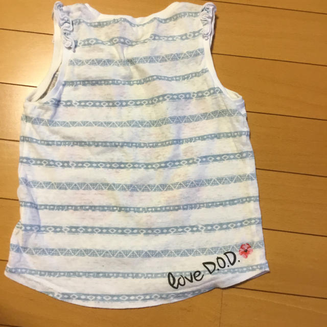 daddy oh daddy(ダディオーダディー)のダディーオーダディー  タンクトップ  130cm キッズ/ベビー/マタニティのキッズ服女の子用(90cm~)(Tシャツ/カットソー)の商品写真