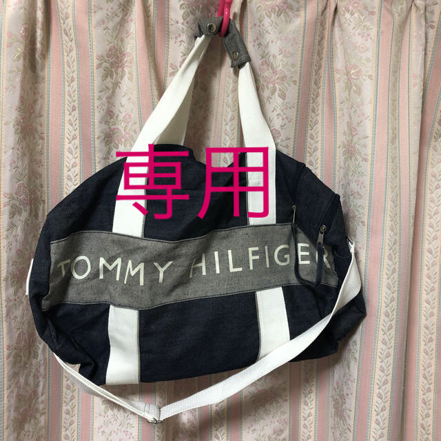 TOMMY HILFIGER(トミーヒルフィガー)の専用 TOMMY HILFIGER デニムボストンバッグ レディースのバッグ(ボストンバッグ)の商品写真