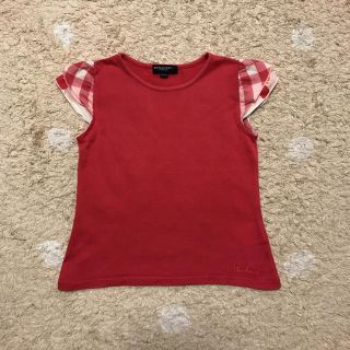 バーバリー(BURBERRY)のバーバリー キッズ フリル Tシャツ チュニック  110(Tシャツ/カットソー)