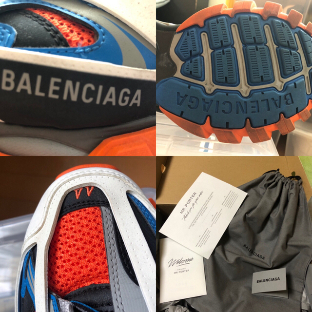 Balenciaga(バレンシアガ)の【最終値下げ】BALENCIAGA バレンシアガ トラック オレンジ   44 メンズの靴/シューズ(スニーカー)の商品写真