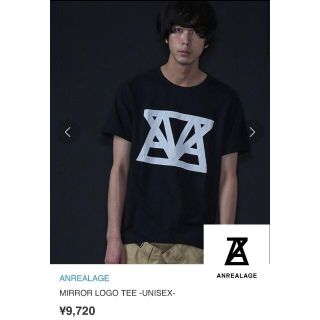 アンリアレイジ(ANREALAGE)の定価9,720円★ ANREALAGE/MIRROR LOGO TEE(Tシャツ/カットソー(半袖/袖なし))