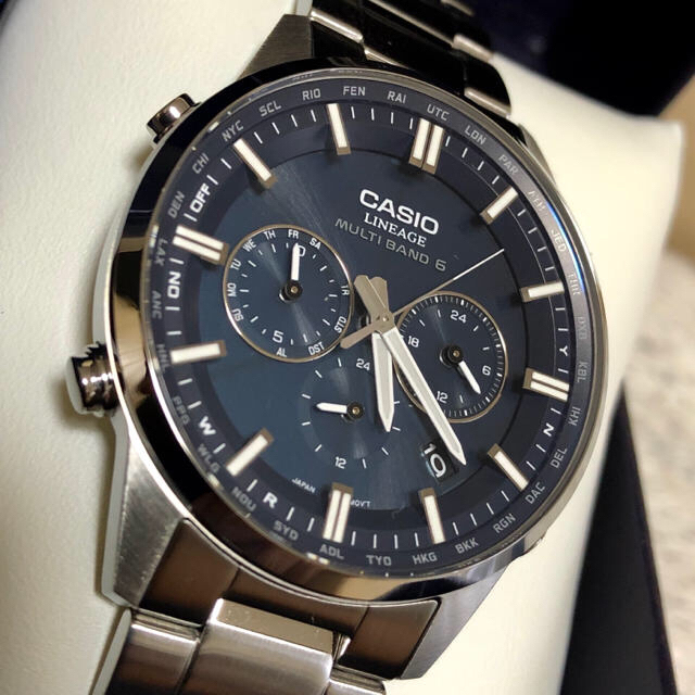 CASIO(カシオ)の【保証付】CASIO LINEAGE LIW-M700D-2AJF 電波ソーラー メンズの時計(腕時計(アナログ))の商品写真