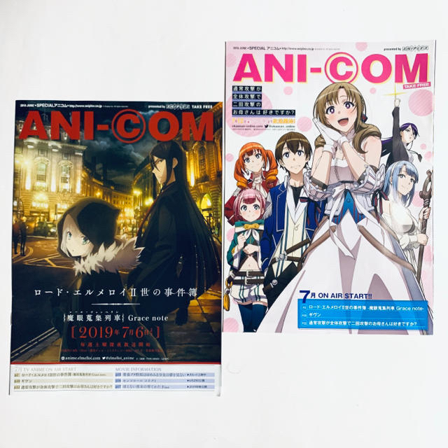 ☆ ANI-COM 2019.6月特別号☆2冊 エンタメ/ホビーのコレクション(印刷物)の商品写真
