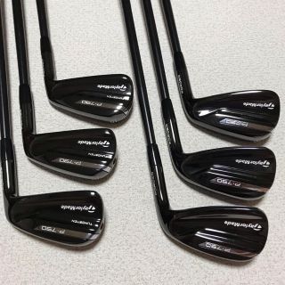 テーラーメイド 限定モデル P790 ブラックアイアン #5〜PW