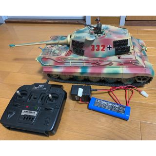 タミヤRC16/1キングタイガーフルオペレーション(トイラジコン)