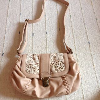 インデックス(INDEX)のピンク♡レース♡バッグ♡(ショルダーバッグ)