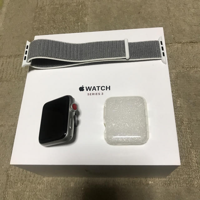 【オープニングセール】 series3 watch apple - Watch Apple 42mm 中古美品 セルラーモデル 腕時計(デジタル)