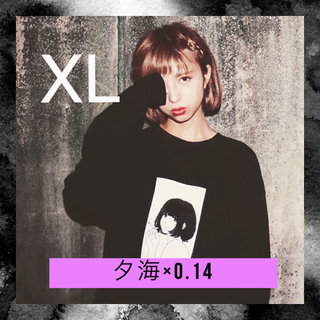 ヨウジヤマモト(Yohji Yamamoto)の【XL】夕海×0.14 コラボTシャツ(Tシャツ(半袖/袖なし))