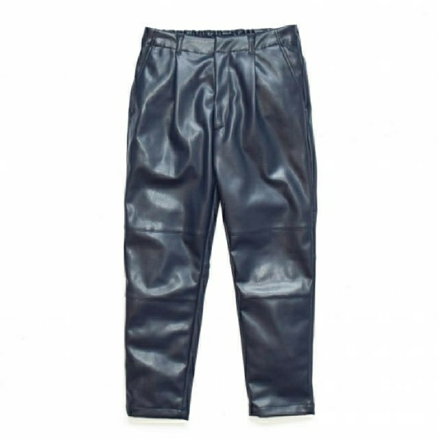 SUNSEA - stein FAKE LEATHER TROUSERS レザー パンツ
