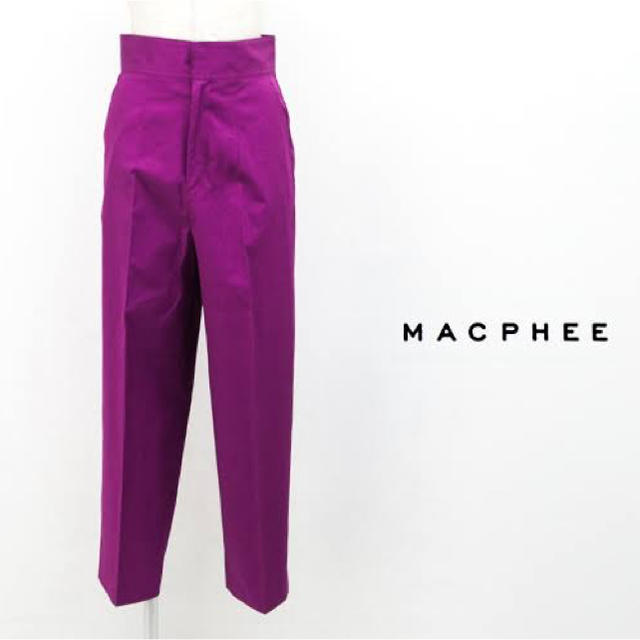 macphee テーパードパンツ