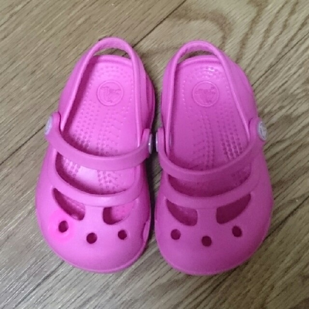 crocs(クロックス)のクロックス 12cm C4 サンダル ラバーシューズ キッズ/ベビー/マタニティのベビー靴/シューズ(~14cm)(サンダル)の商品写真